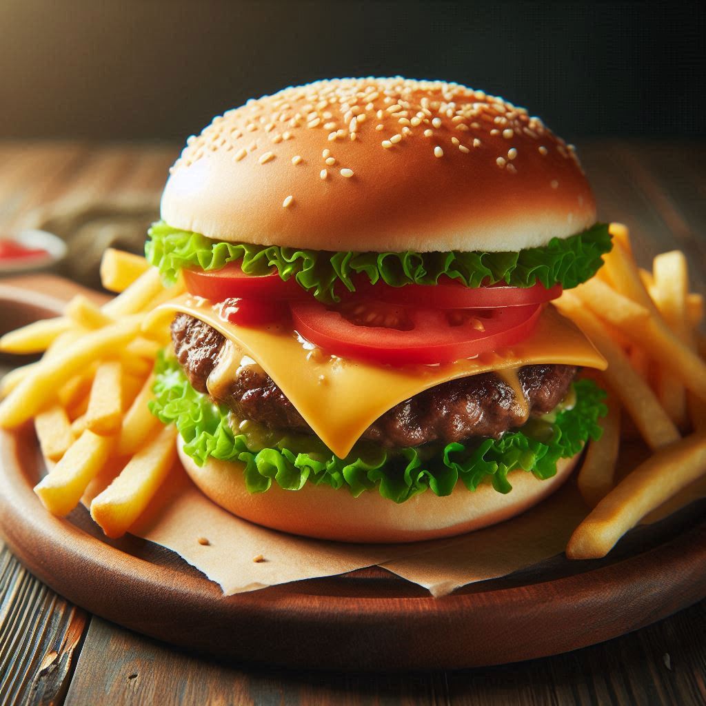 Combo Hamburger c/ Batatas